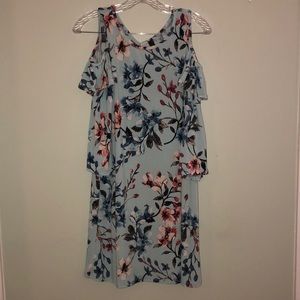 Cold shoulder boutique dress